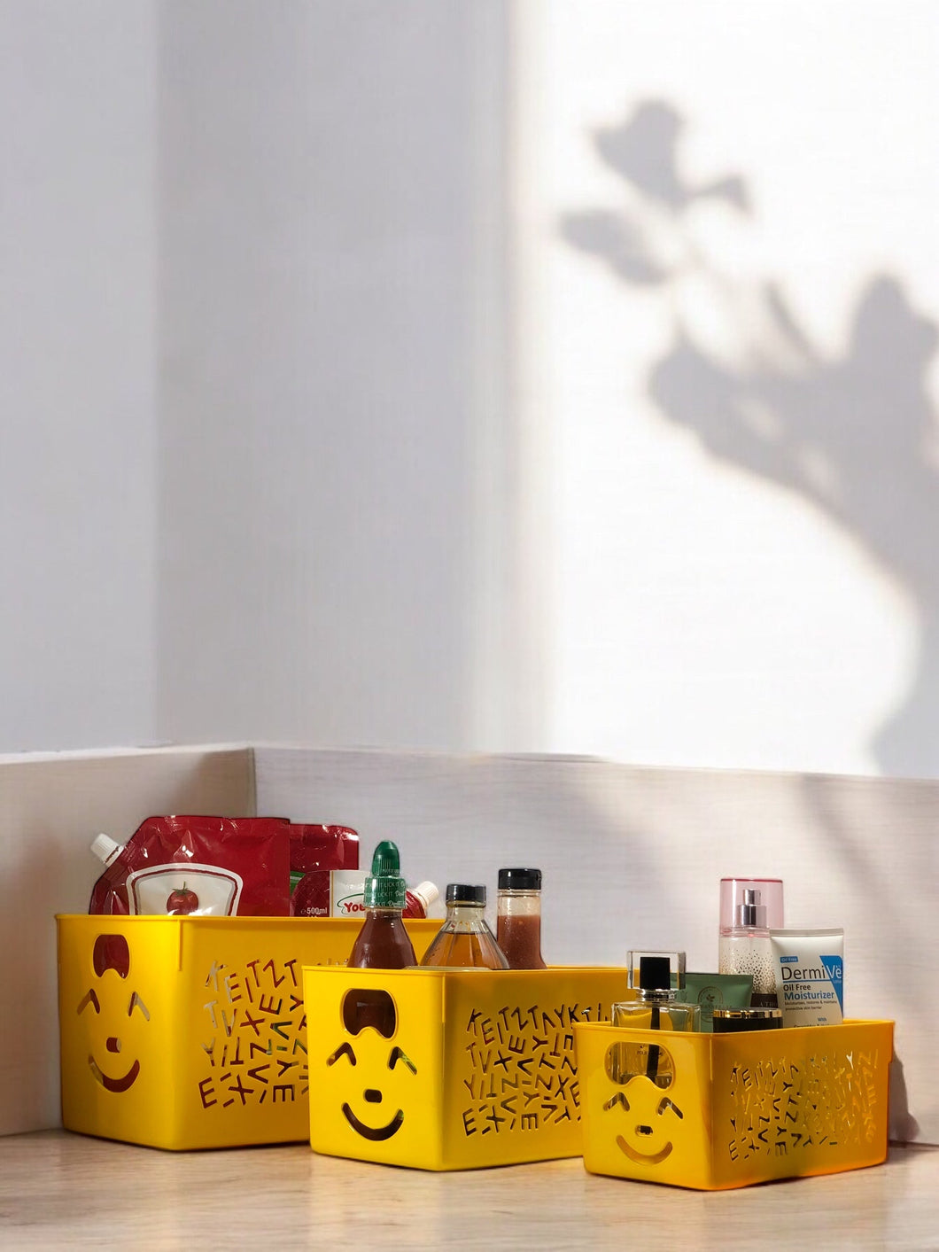 Smiley Basket-3x1 Set