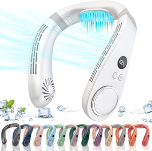 Portable neck fan