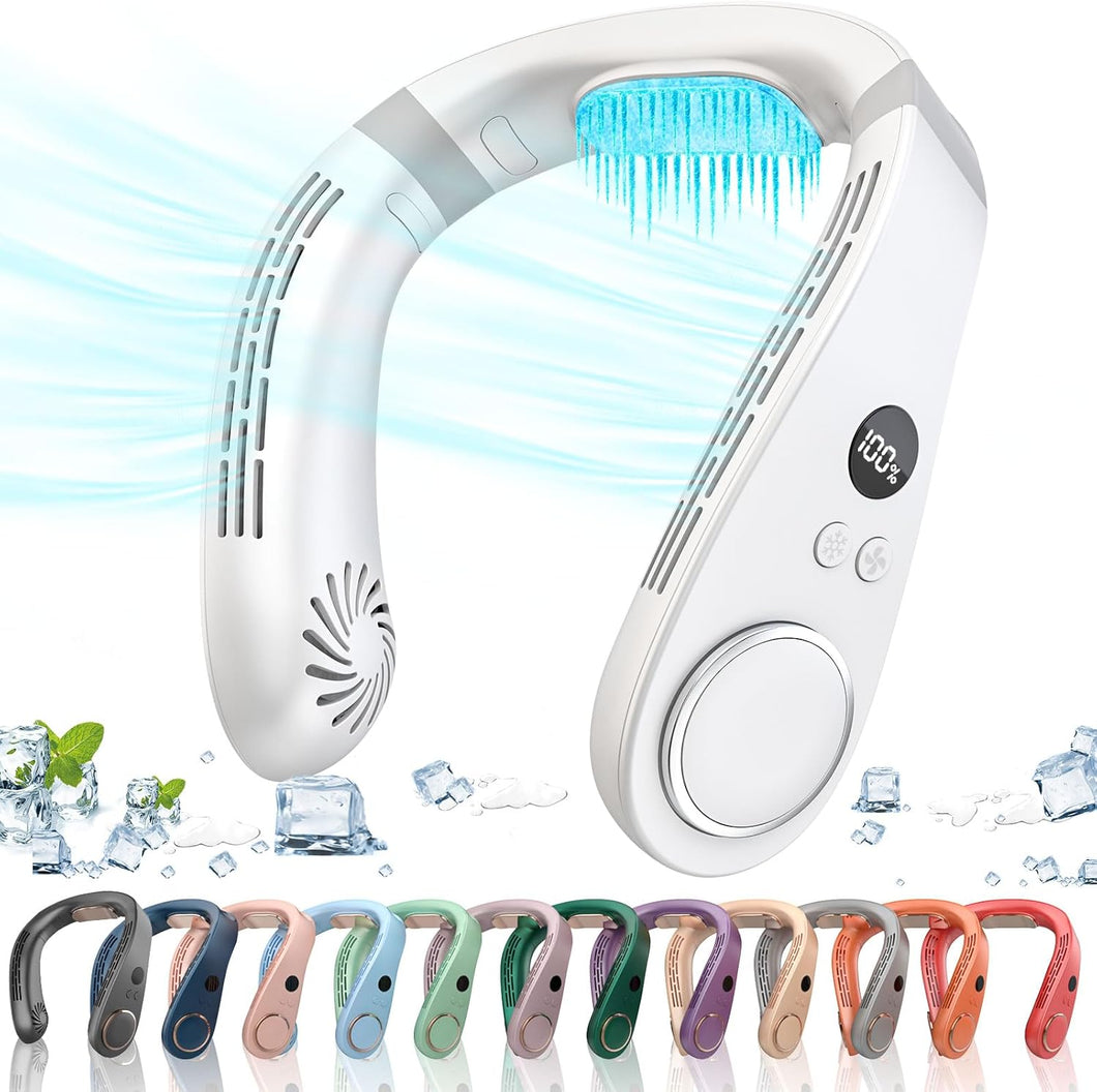 Portable neck fan